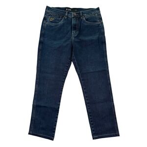 Lois Sevilla Mens Jeans 30x25 Short Blue Denim Casual Thick Stitch Workwear EUC